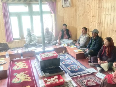 केलांग में एक दिवसीय सहकारी जागरूकता कार्यक्रम का आयोजन ।