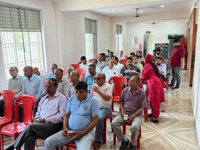 गाँव तंगरूटी में ब्लॉक स्तरीय सहकारी शिक्षा एवं प्रशिक्षण शिविर का आयोजन