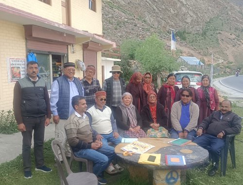 एक दिवसीय प्रशिक्षण शिविर-जिस्पा,लाहौल-स्पीति