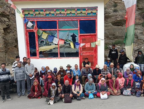 एक दिवसीय प्रशिक्षण शिविर- कोलंग,लाहौल-स्पीति