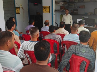 सहकारी शिक्षा शिविर का आयोजन-चुवाड़ी,विकास खण्ड भटियात चंबा