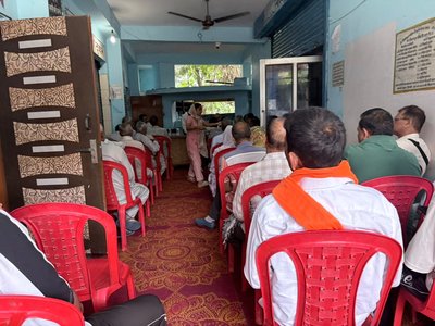 दौलतपुर चौक सहकारी कृषि सेवा सभा में एक दिवसीय सहकारी शिक्षा शिविर आयोजित