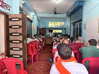 दौलतपुर चौक सहकारी कृषि सेवा सभा में एक दिवसीय सहकारी शिक्षा शिविर आयोजित