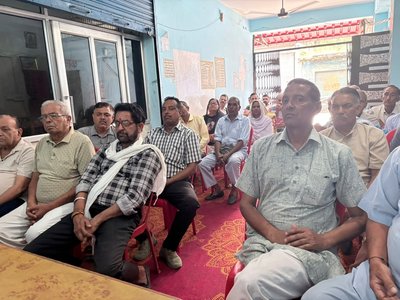 दौलतपुर चौक सहकारी कृषि सेवा सभा में एक दिवसीय सहकारी शिक्षा शिविर आयोजित