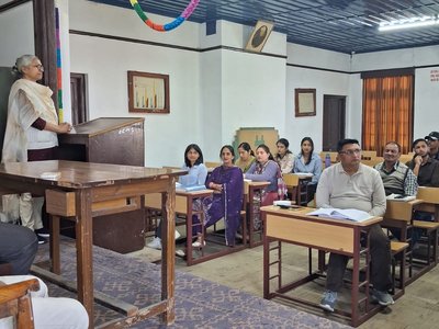 त्रिभुवन सहकारी विश्वविद्यालय से संबद्धता के लिए निरीक्षण दल ने हिमकोफैड के प्रशिक्षण संस्थानों का किया निरीक्षण
